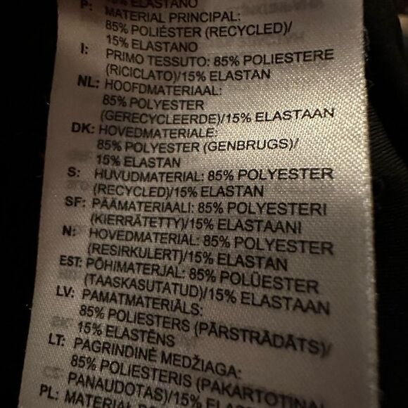 ADIDAS X UNIVERSAL STANDARD 3-STRIPES 7/8 TIGHTS BLACK - Picture 9 of 9